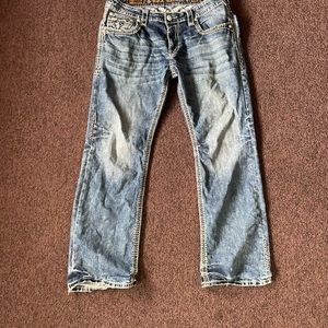 Vintage Rock Revival denim jeans